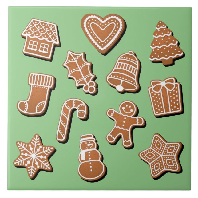 Gingerbread Cookies Tile (Front)