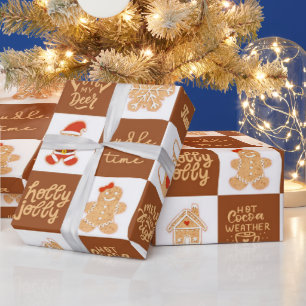 Gingerbread Cookies Wrapping Paper