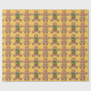 Gingerbread Cookies Wrapping Paper