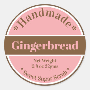Gingerbread Craft Label