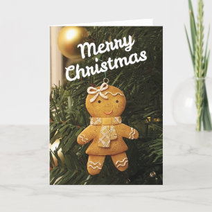 Gingerbread Delight - Christmas Card
