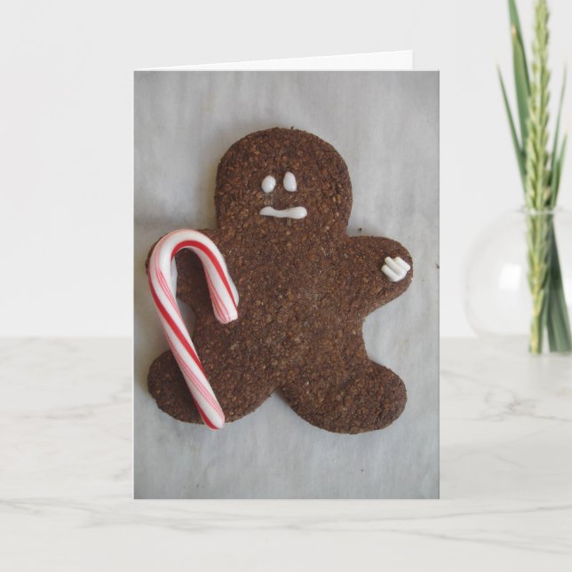 Gingerbread (Dr.) House Card (Front)