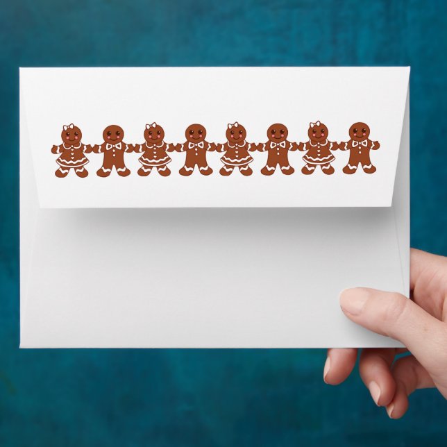 Gingerbread Envelopes (Hand)