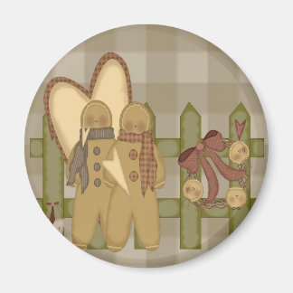 Gingerbread Fence Magnet