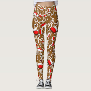 gingerbread, food, baking, bakery, pastries, cooki leggings