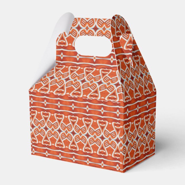 GINGERBREAD Gable Favour Box (Front Side)