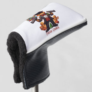 Gingerbread Gangster Golf Head Cover