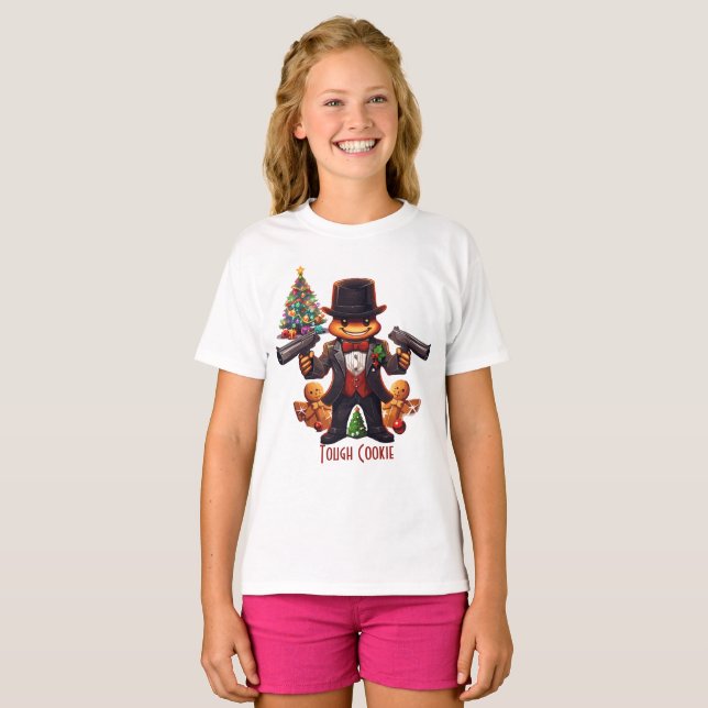 Gingerbread Gangster T-Shirt (Front Full)