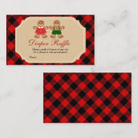 Gingerbread Gender Reveal Diaper Raffle