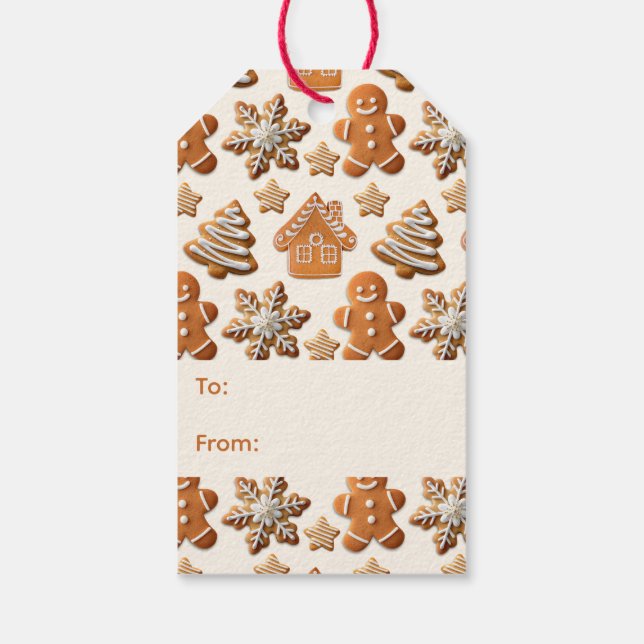 Gingerbread Gift Tags (Back)