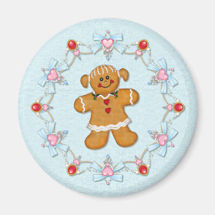 Gingerbread Girl Magnet