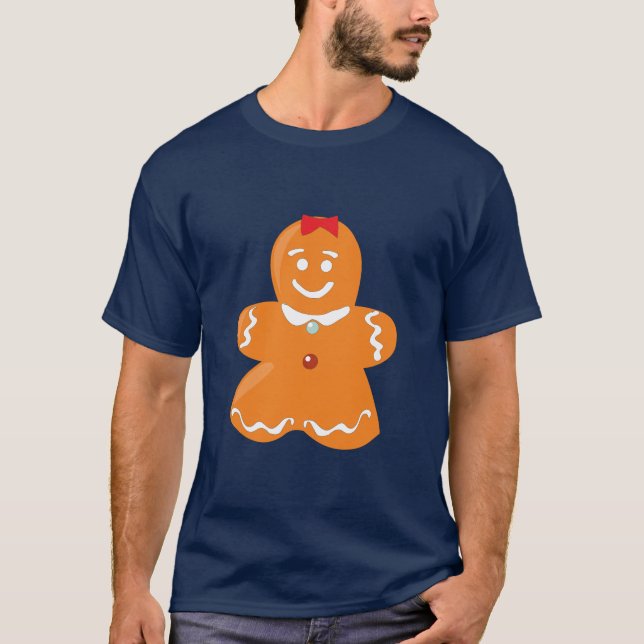 Gingerbread Girl T-Shirt (Front)