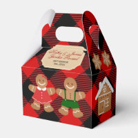Gingerbread Holiday Gender Reveal Christmas Favour