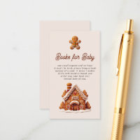 Gingerbread House Christmas Cookie Books for Baby