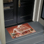 gingerbread house Christmas Doormat<br><div class="desc"></div>