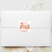 Gingerbread House Christmas Party Favour
