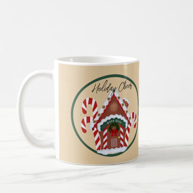 Gingerbread House Coffee Mug (Left)