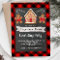 Gingerbread House decorating party invitation
