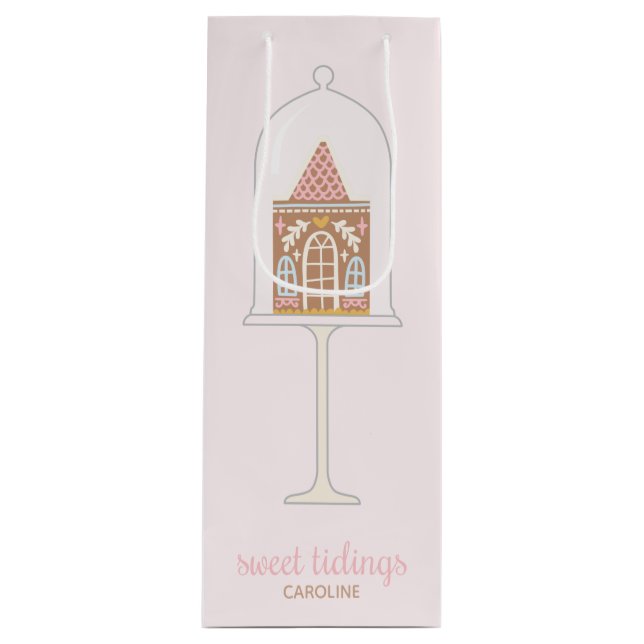 Gingerbread House Gift Bag (Front)