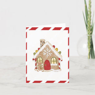 Gingerbread House Holiday Card