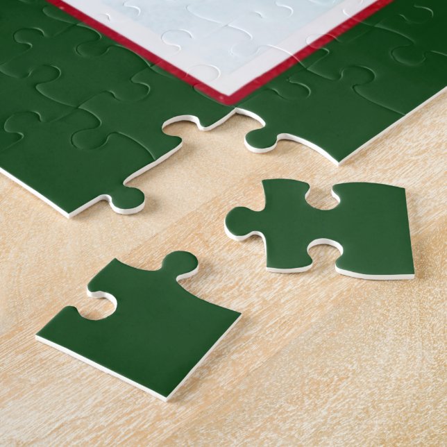 Gingerbread House Holiday Puzzle (Side)