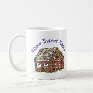 Gingerbread House Home Sweet Home Christmas Xmas Coffee Mug