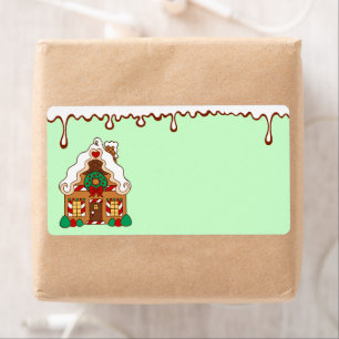 Gingerbread House  Labels