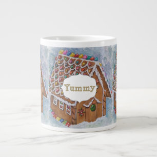 GINGERBREAD HOUSE LARGE COFFEE MUG