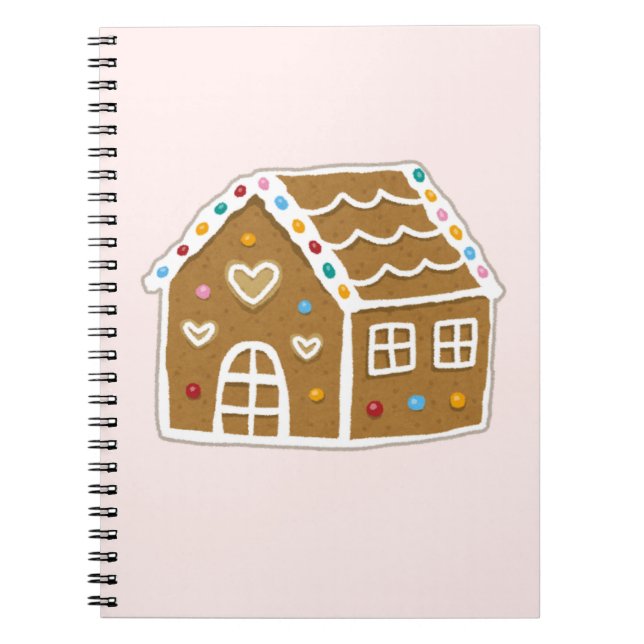 Gingerbread House Notebook (Front)