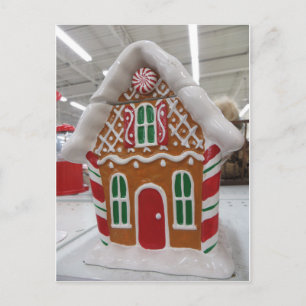 Gingerbread House Postcard
