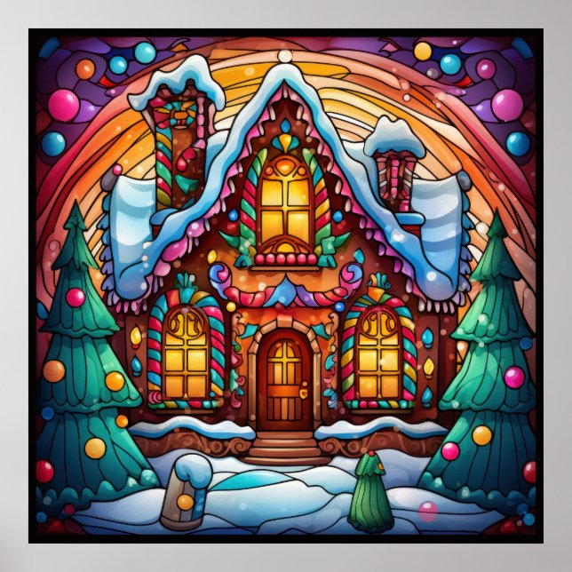 Gingerbread House Poster (Front)