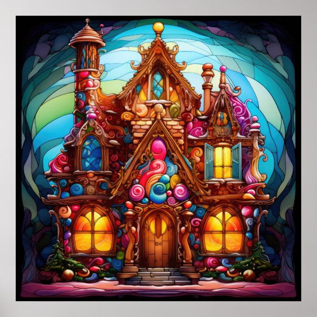 Gingerbread House Poster (Front)