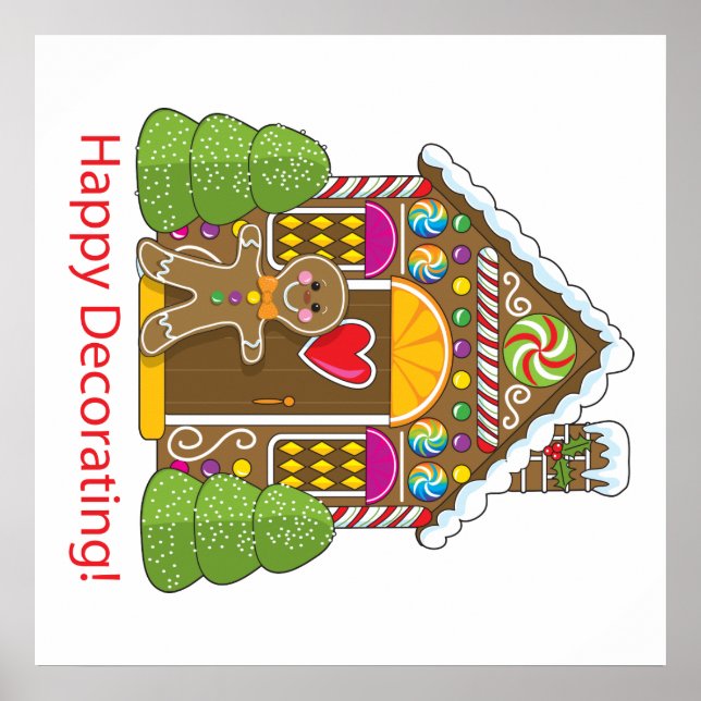 Gingerbread House Poster (Front)