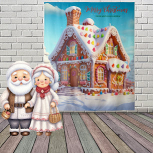 Gingerbread House Tapestry