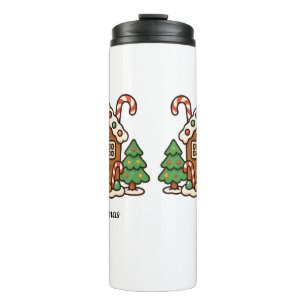 Gingerbread House Thermal Tumbler