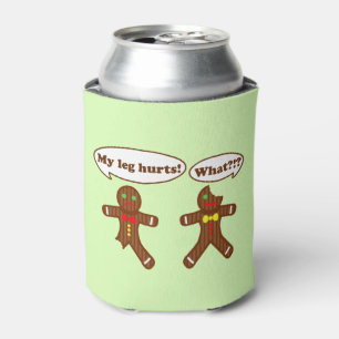 Gingerbread Humour Can Cooler