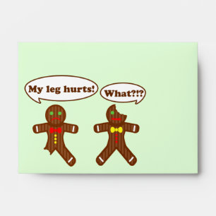 Gingerbread Humour Envelopes