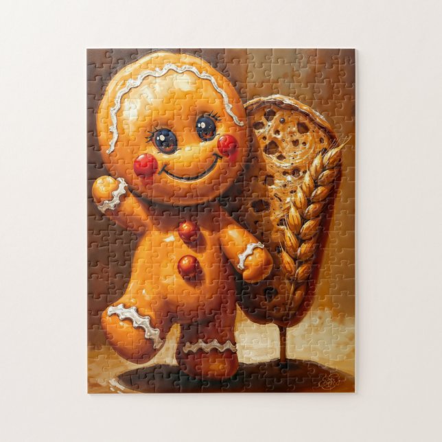 Gingerbread Jigsaw Puzzle (Vertical)