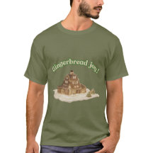 "Gingerbread Joy!" Anime-Inspired Cozy Cottage Tee
