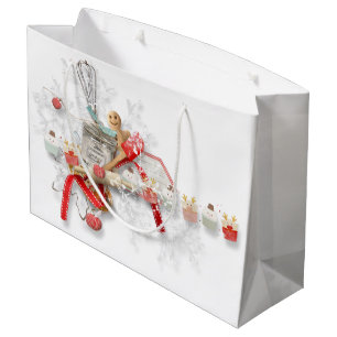 Gingerbread Kitchen Collage Gift Bag
