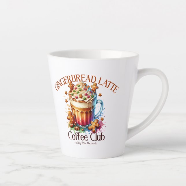Gingerbread Latte Coffee Club Mug (Right)