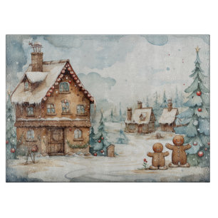 Gingerbread Man #12 Kitchen Cutting Board