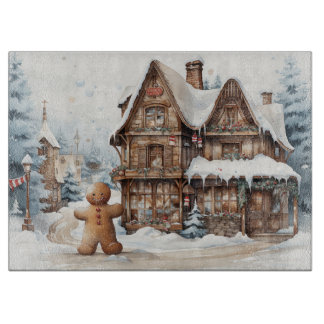 Gingerbread Man #14 Kitchen Cutting Board