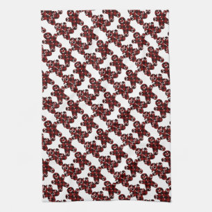 Gingerbread Man and Women Kitchen Towel