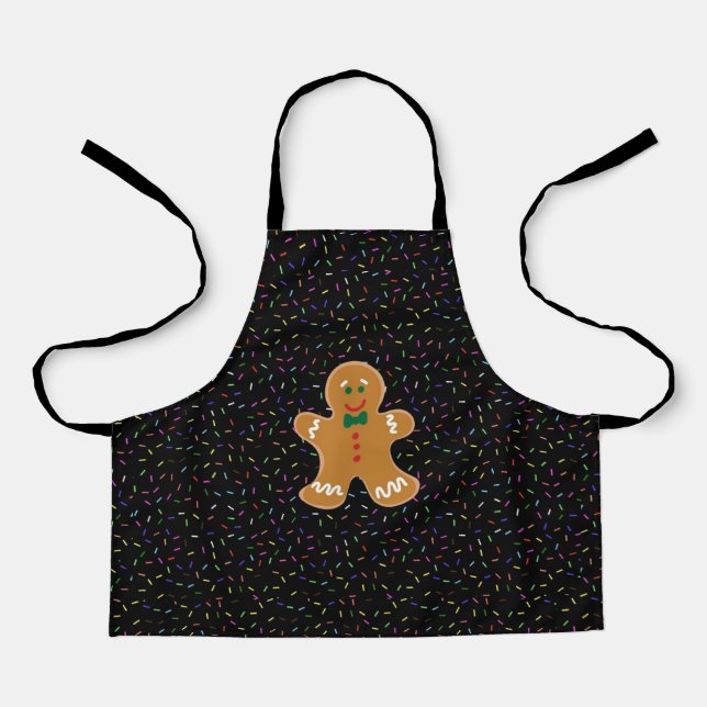 Gingerbread Man Apron (Front)