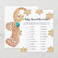 Gingerbread man - Baby around the world game
