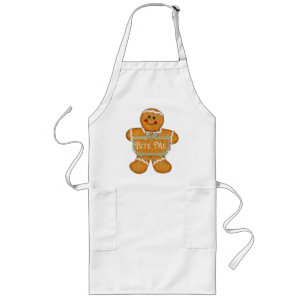 Gingerbread Man - Bite Me Long Apron