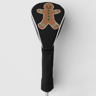 Gingerbread Man Body Costume for Christmas Golf Head Cover