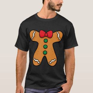 Gingerbread Man Body Costume for Halloween or Chri T-Shirt