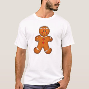 GINGERBREAD MAN by SHARON SHARPE T-Shirt
